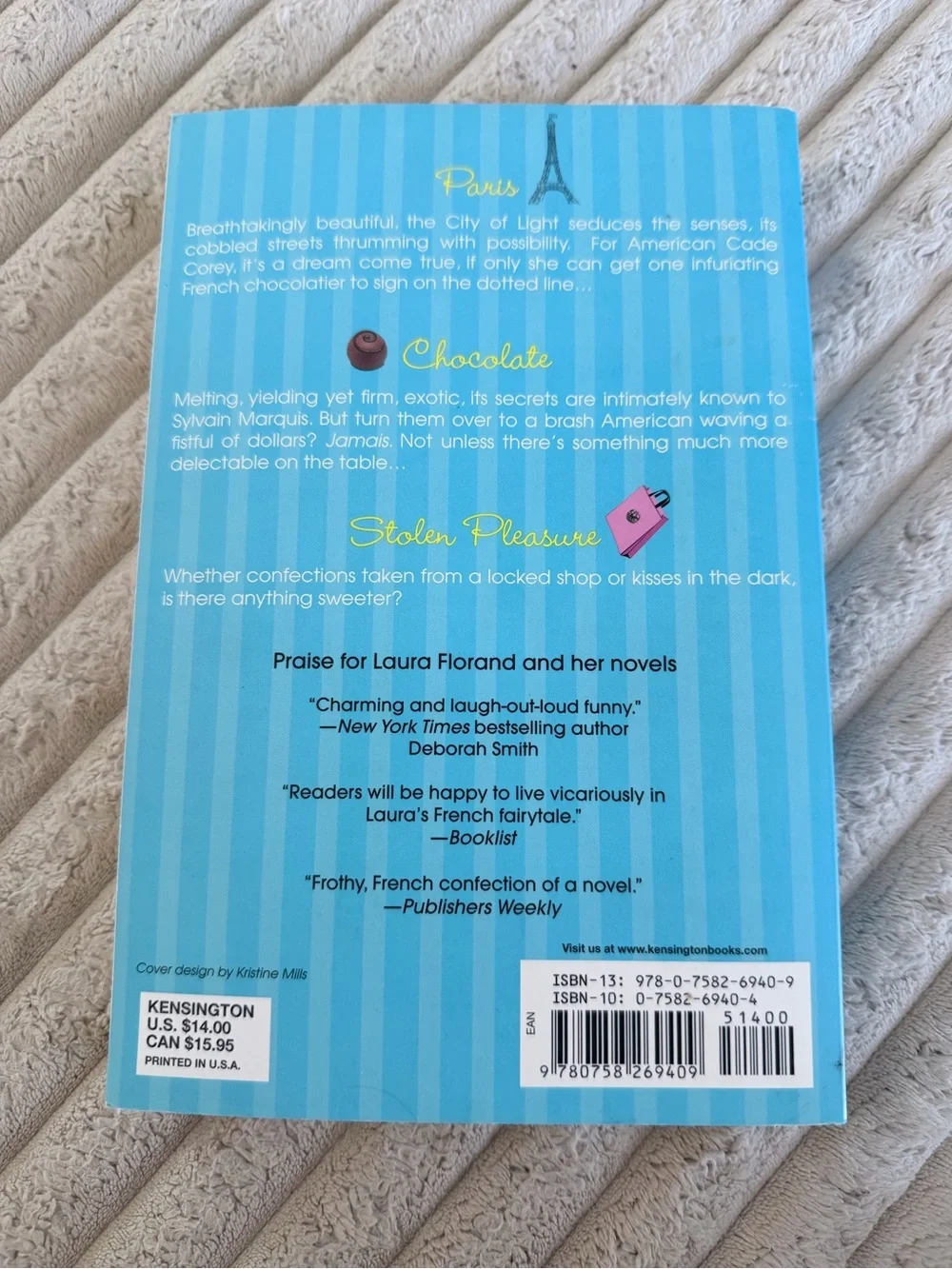 The Chocolate Thief by Laura Florand Paperback Romance Novel - Picture 2 of 2